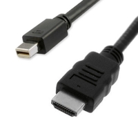 VALUE Mini DisplayPort Cable, Mini DP-HDTV, M/M, black, 1.0 m