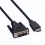 VALUE DVI Cable, DVI (18+1) - HDMI, M/M, 3.0 m