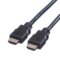 VALUE HDMI High Speed Cable + Ethernet, M/M, black, 5 m