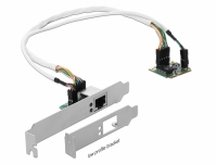 Delock Mini PCIe I/O PCIe half size 1 x Gigabit LAN Low Profile
