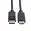 ROLINE DisplayPort Cable, DP - HDTV, M/M, black, 4.5 m