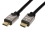 ROLINE HDMI High Speed Cable + Ethernet, M/M, black /silver, 1.5 m