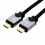 ROLINE HDMI High Speed Cable + Ethernet, M/M, black /silver, 5.0 m