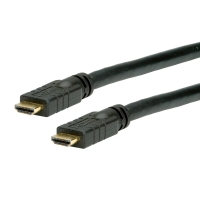 ROLINE HDMI High Speed Cable with Ethernet, M - M, with Repeater, 25 m