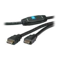 ROLINE HDMI High Speed Cable, M - M, with Repeater, 30 m