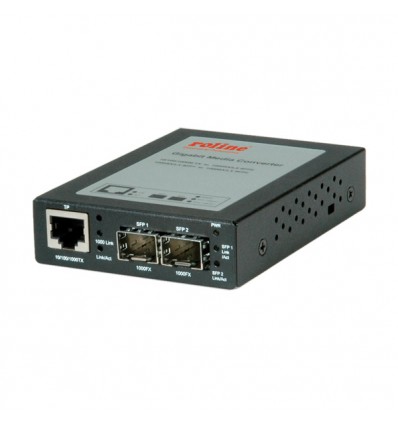 ROLINE Gigabit Converter, RJ-45 to Mini GBIC