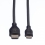 ROLINE HDMI High Speed Cable + Ethernet, A - C, M/M, 0.8 m