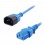 Barošanas kabelis IEC C14 , C13, zils, 2.0m, Lindy