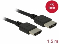 Delock Premium HDMI Cable 4K 60 Hz 1.5 m