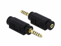 Delock Adapter Stereo jack male 4.4 mm 5 pin to Stereo jack female 2.5 mm 3 pin
