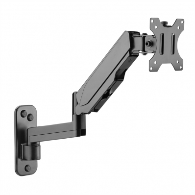 VALUE LCD Monitor Arm, Wall Mount, 5 Joints, Pivot, black