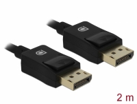 Delock Coaxial DisplayPort cable 8K 60 Hz 2 m