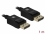 Delock Coaxial DisplayPort cable 8K 60 Hz 1 m