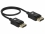 Delock Coaxial DisplayPort cable 8K 60 Hz 0.5 m