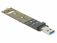 Delock Converter for M.2 NVMe PCIe SSD with USB 3.1 Gen 2