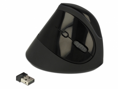 Delock Ergonomic USB Mouse vertical - wireless