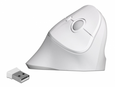 Delock Ergonomic USB Mouse vertical - wireless