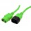 ROLINE Monitor Power Cable, green, 1.8 m, IEC 320 C14 - C13