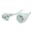 VALUE Extension Cable with 3P. Connectors, UTE Version, AC 230V, white, 5.0 m