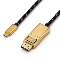 ROLINE GOLD Type C - DisplayPort Cable, M/M, 2 m