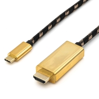 ROLINE GOLD Type C - HDMI Cable, M/M, 2 m