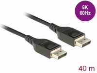 Delock Active Optical Cable DisplayPort 1.4 8K 60 Hz 40 m