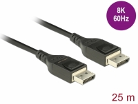 Delock Active Optical Cable DisplayPort 1.4 8K 60 Hz 25 m