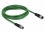 Delock Network cable M12 4 pin D-coded TPU 2 m