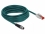 Delock Network cable M12 8 pin X-coded to RJ45 plug PVC 5 m