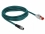 Delock Network cable M12 8 pin X-coded to RJ45 plug PVC 3 m