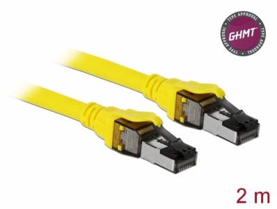 Delock Cable RJ45 Cat.8 S/FTP 2 m