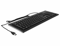 Delock USB Keyboard wired 1.5 m black (Water-Drop)