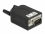 Delock Adapter Sub-D 9 pin male to Terminal Block 10 pin with Enclosure