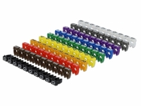Delock Cable Marker Clips 0-9 assorted colours 100 pieces