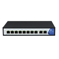 VALUE PoE Switch, Gigabit Ethernet, 8+2 Ports