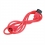 ROLINE Monitor Power Cable, IEC 320 C14 - C13, red, 0.8 m