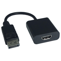 VALUE Cableadapter, DisplayPort v1.4, HDR 10, DP M - HDMI F