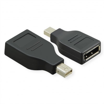 VALUE DisplayPort Adapter, Mini DP M - DP F