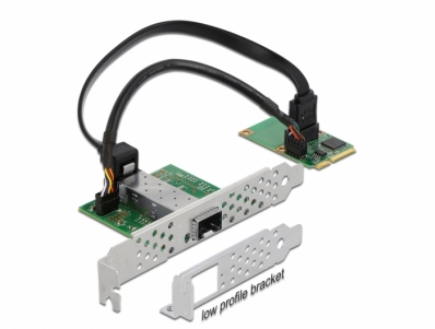 Delock Mini PCIe I/O PCIe full size 1 x SFP Gigabit LAN