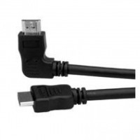 ROLINE HDMI High Speed Cable with Ethernet, M M, left angle, 2.0 m