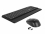 Delock USB Keyboard and Mouse Set 2.4 GHz wireless black (Wrist Rest)