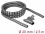 Delock Spiral Hose with Pull-in Tool 2.5 m x 20 mm grey