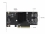 Delock PCI Express x8 Card to 2 x internal SFF-8643 NVMe - Low Profile Form Factor