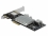 Delock PCI Express Card to 1 x 10GBase-T LAN PoE+ RJ45