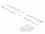 Delock Cable Tie Mount 25 x 25 mm with Cable Tie L 300 x W 4.8 mm white