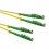 ROLINE FO Jumper Cable Duplex, 9/125µm, OS2, LSH/LSH, APC Polish, LSOH, yellow,