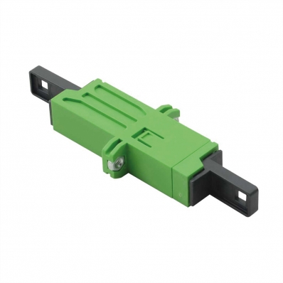 ROLINE Fibre Optic Adapter, LSH, Flange, green