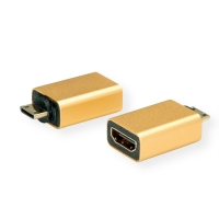 ROLINE HDMI Adapter, HDMI F - HDMI Mini M