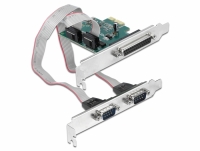 Delock PCI Express Card to 2 x Serial RS-232 + 1 x Parallel IEEE1284