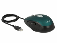 Delock Optical 5-button Mouse USB Type-A green